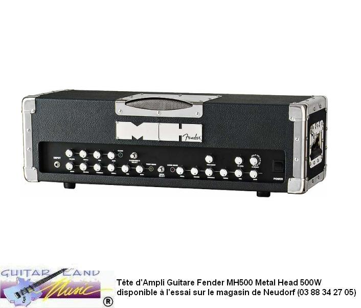 Tete d'Ampli Guitare Fender MH500 Metal Head 500W